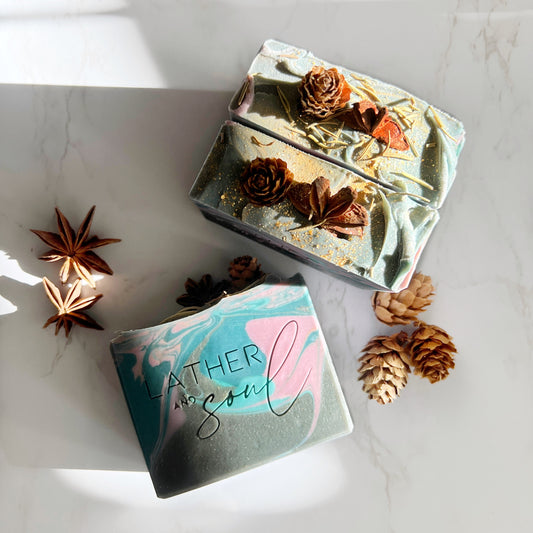 MIDNIGHT SPRUCE Artisan Soap | Coconut-Free